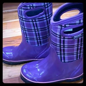 Purple Insulated BOGS